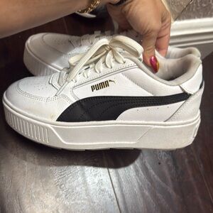 Puma platform sneakers size 4 or women's 6